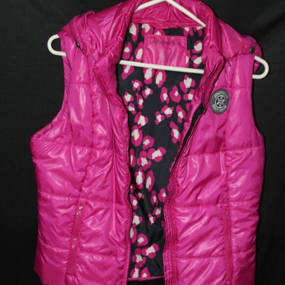 Aeropostale Eighty-Seven Pink Ski Vest - Picture 7 of 10